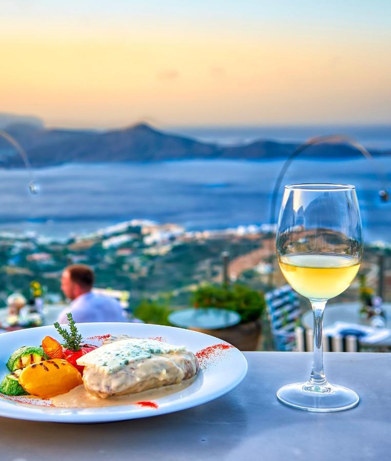 Adrakos Apartments (Adults Only) เอลุนดา ภายนอก รูปภาพ