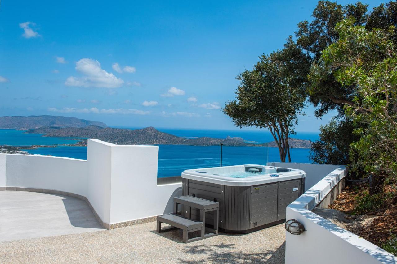 Adrakos Apartments (Adults Only) เอลุนดา ภายนอก รูปภาพ