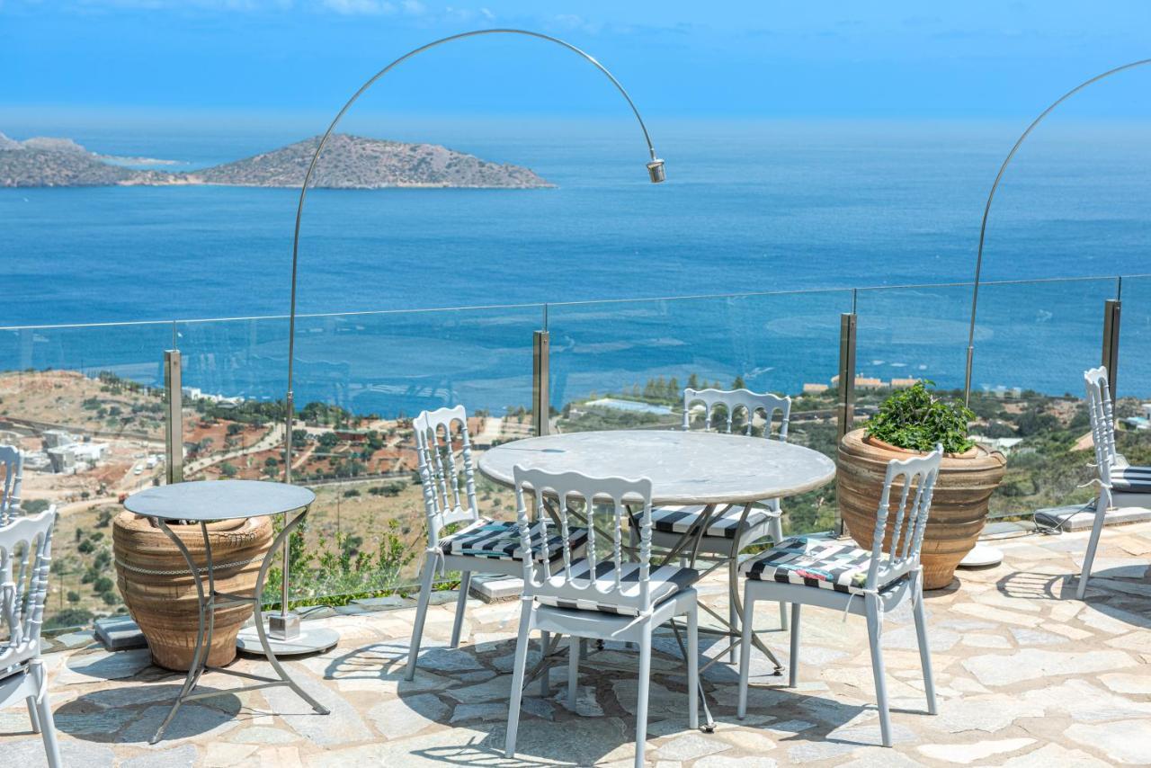 Adrakos Apartments (Adults Only) เอลุนดา ภายนอก รูปภาพ