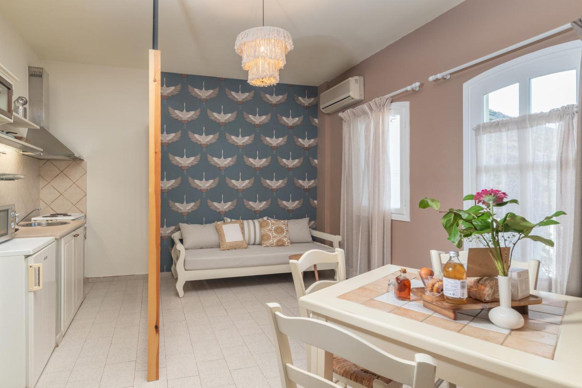 Adrakos Apartments (Adults Only) เอลุนดา ภายนอก รูปภาพ